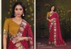 Pink Colour Norita 44900 Rooh By Mahotsav Natural Crepe Sequence Work Designer Saree 44906